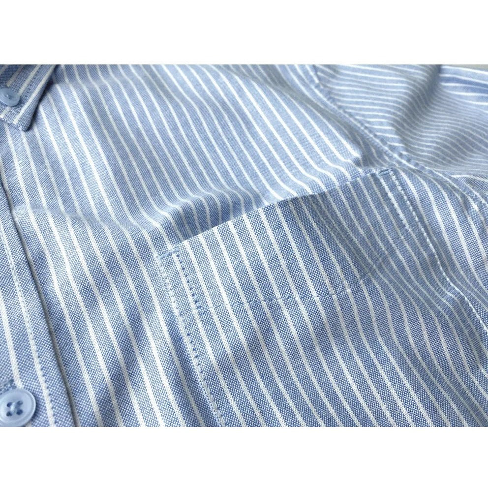 Oxford striped office shirt