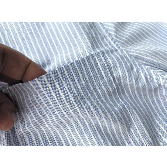 Oxford striped office shirt