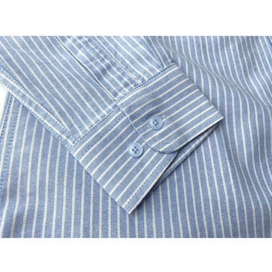 Oxford striped office shirt