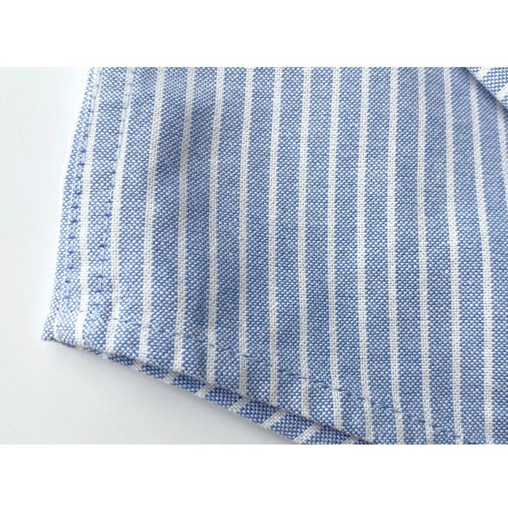Oxford striped office shirt