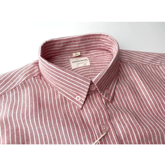 Oxford striped office shirt