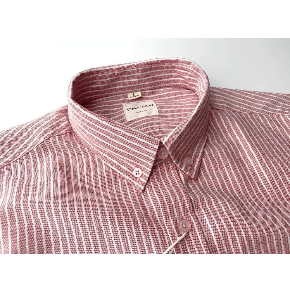 Oxford striped office shirt