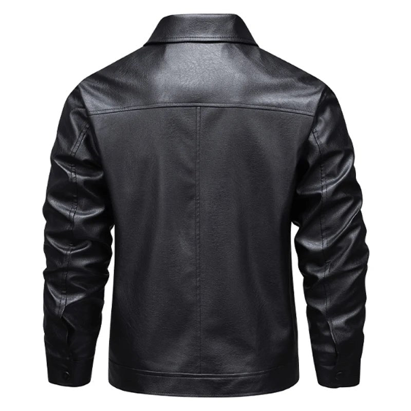 Paris faux leather jacket