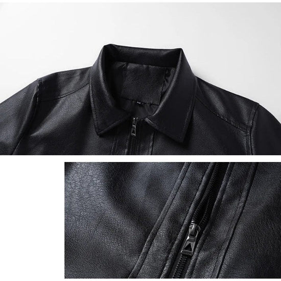Paris faux leather jacket