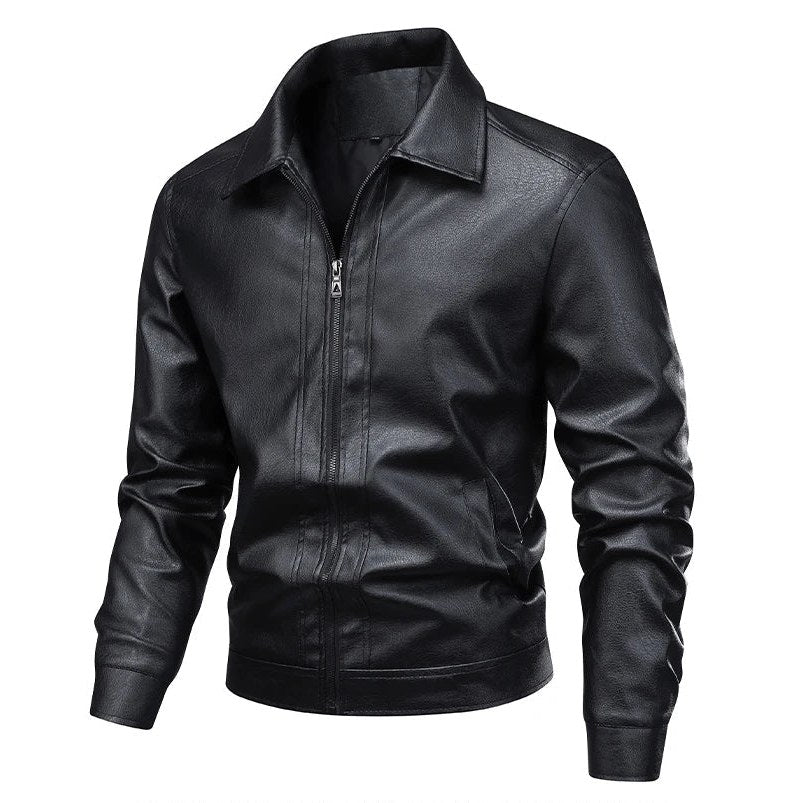 Paris faux leather jacket