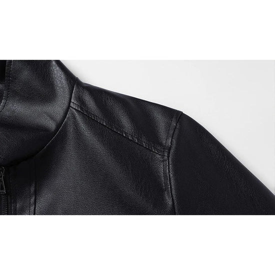 Paris faux leather jacket