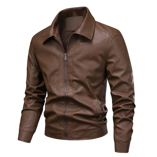 Paris faux leather jacket