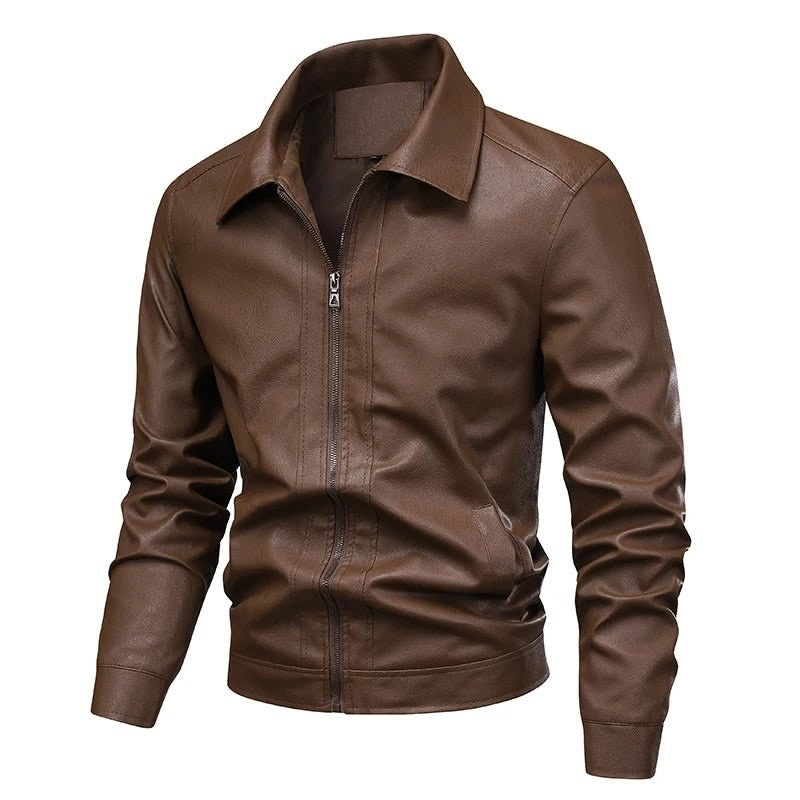 Paris faux leather jacket