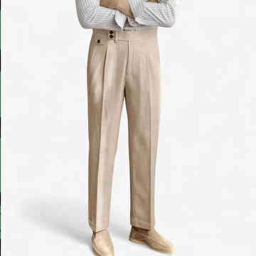Paris formal high-waist trousers