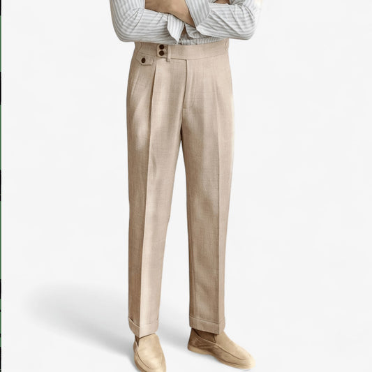 Paris formal high-waist trousers