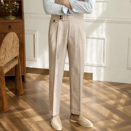 Paris formal high-waist trousers
