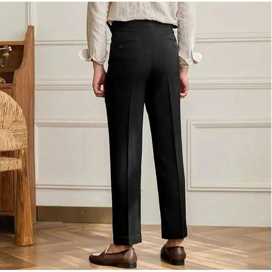 Paris formal high-waist trousers