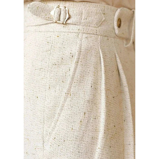 Paris high-waist design trousers