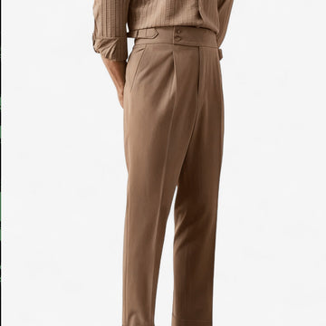 Paris high waist straight fit pants