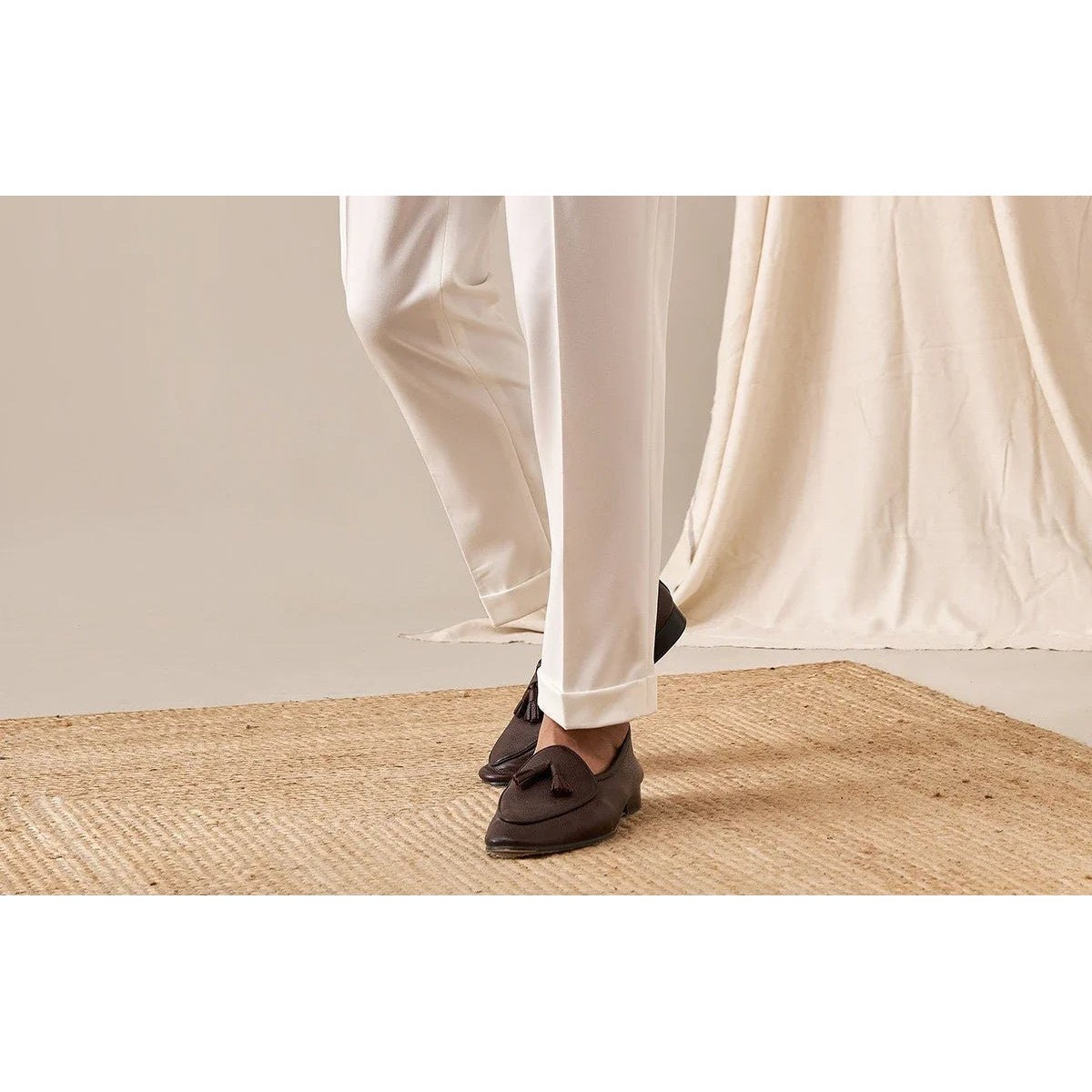 Paris high waist straight fit pants