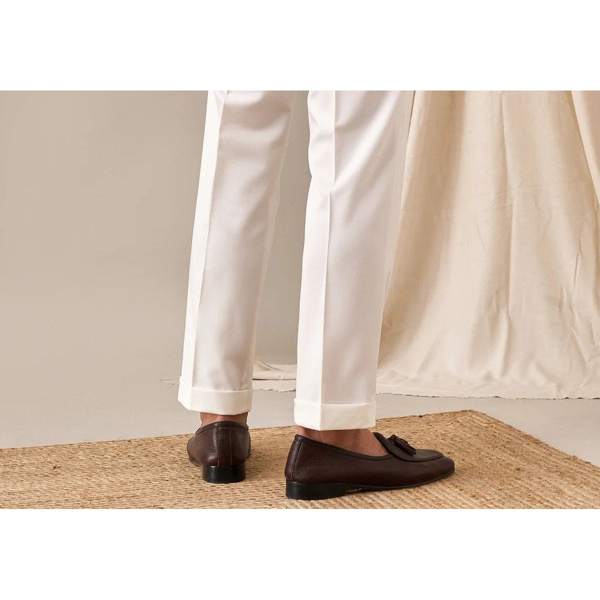 Paris high waist straight fit pants