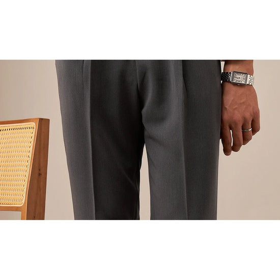 Paris high waist straight fit pants