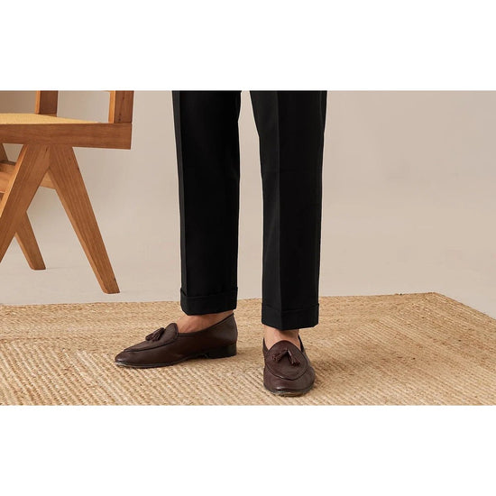 Paris high waist straight fit pants