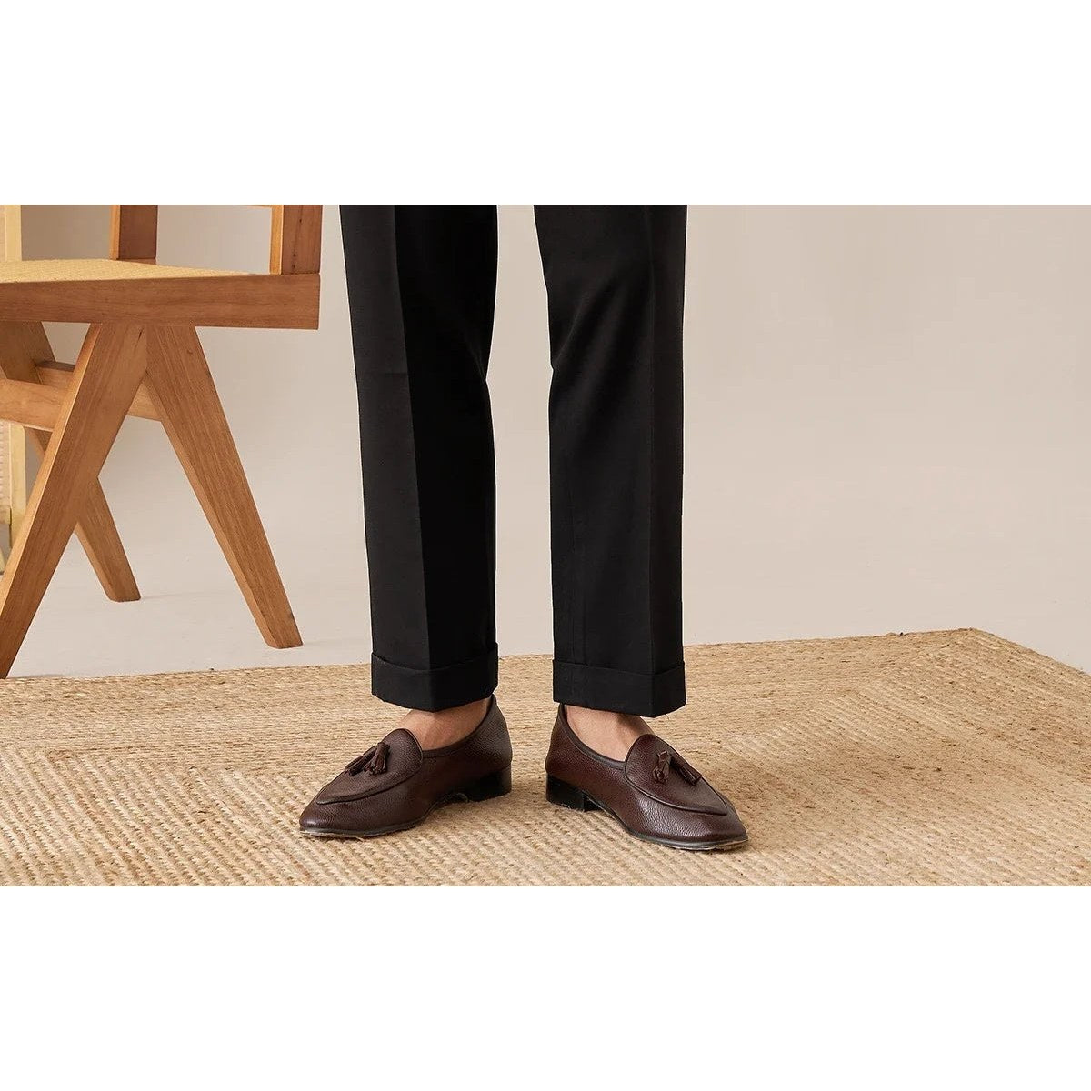 Paris high waist straight fit pants