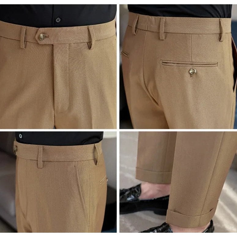 Paris slim fit business pants