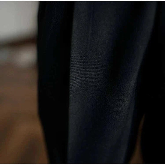 Parisian waist straight trousers