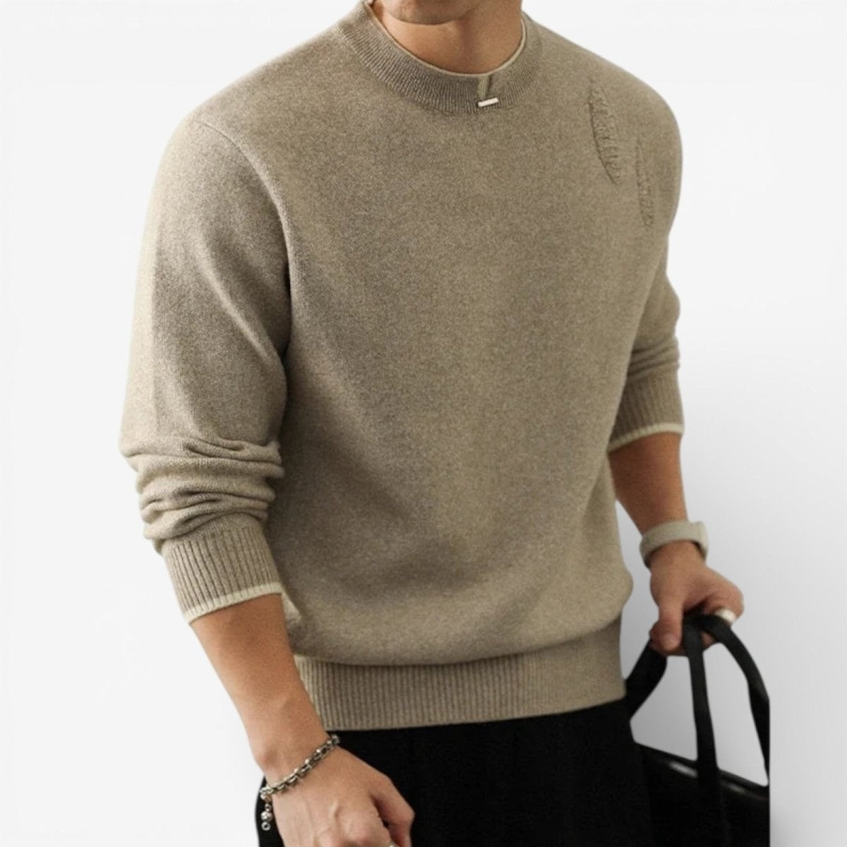 Paulo luxury knit sweater