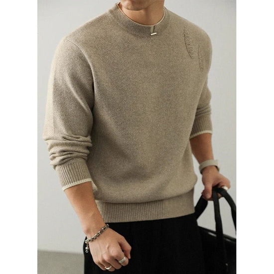 Paulo luxury knit sweater