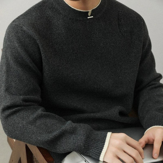 Paulo luxury knit sweater