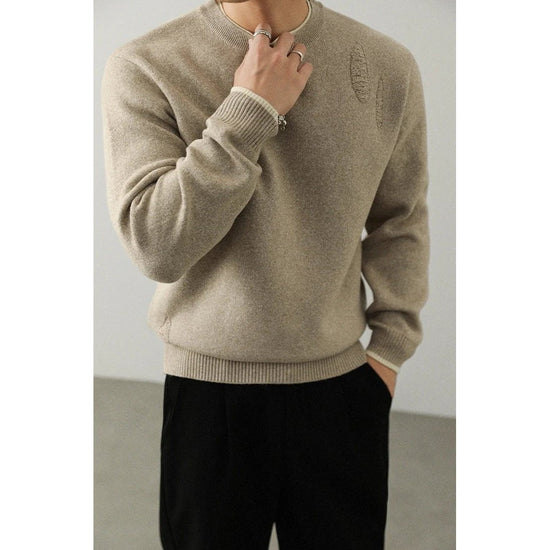 Paulo luxury knit sweater