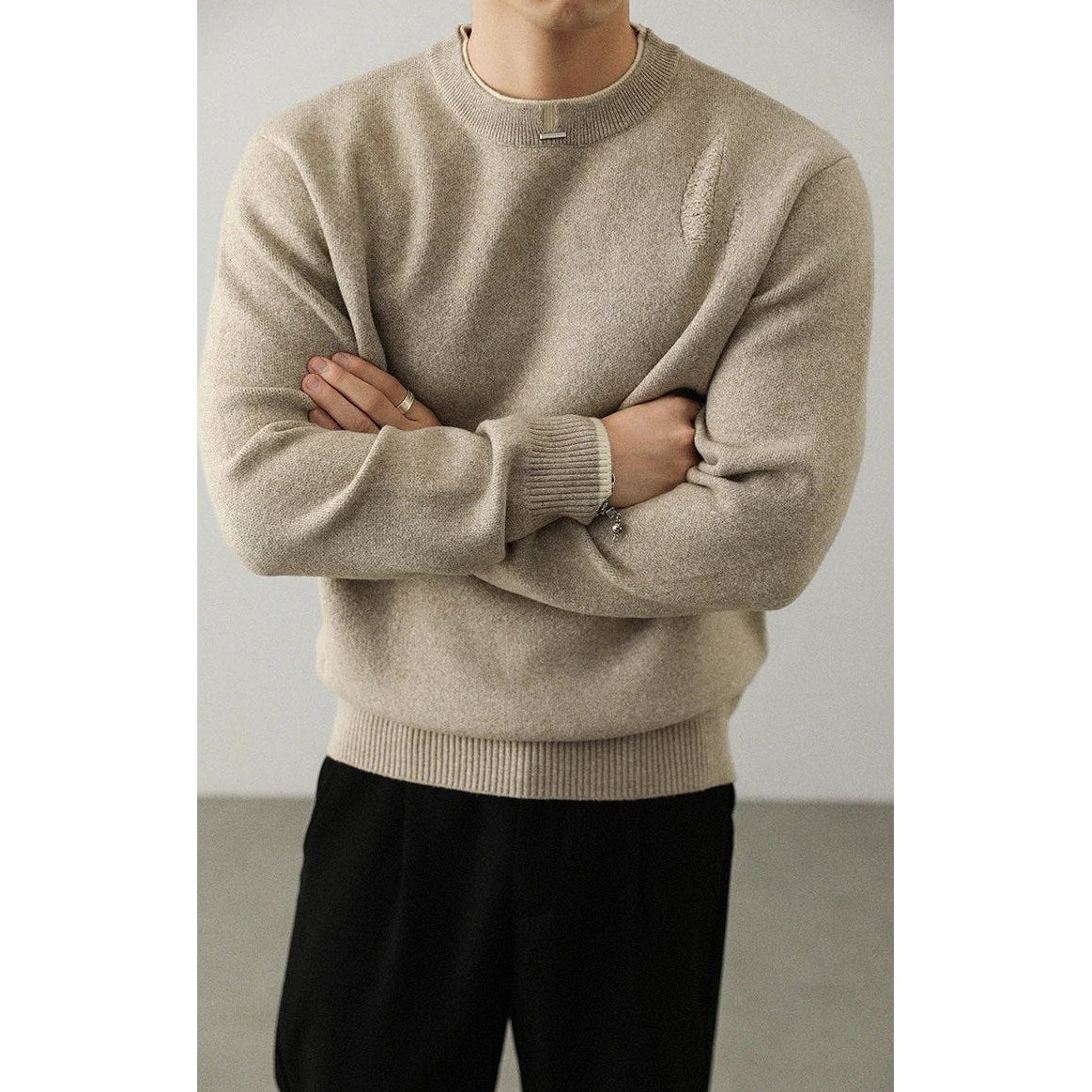 Paulo luxury knit sweater