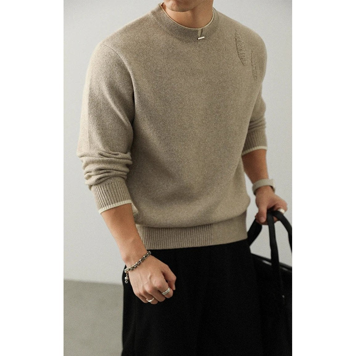 Paulo luxury knit sweater