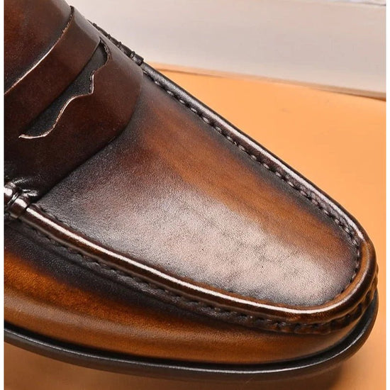 Penny luxury genuine leather loafers