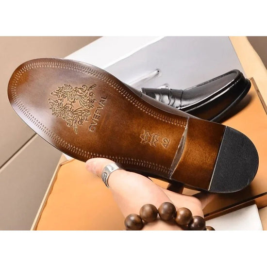 Penny luxury genuine leather loafers