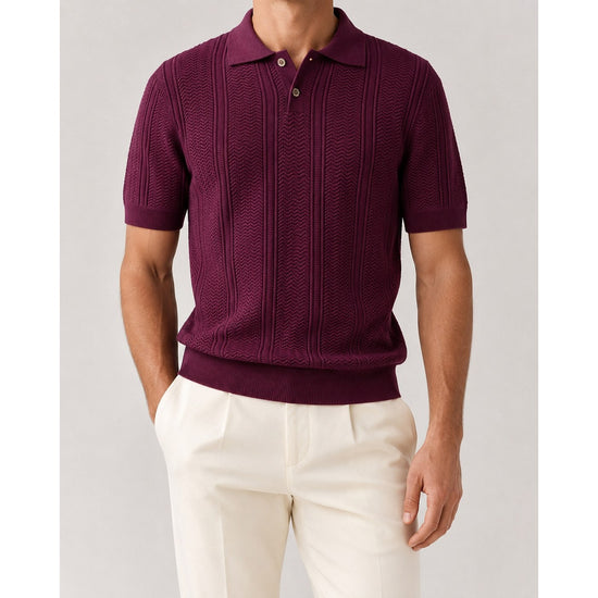 Polo collar summer golf t-shirt
