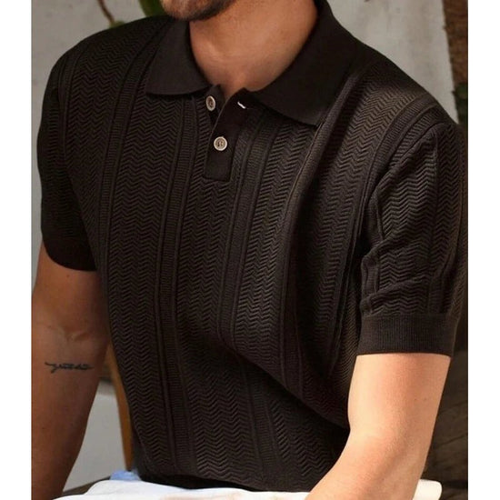 Polo collar summer golf t-shirt