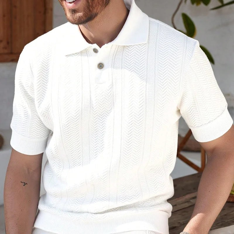 Polo collar summer golf t-shirt