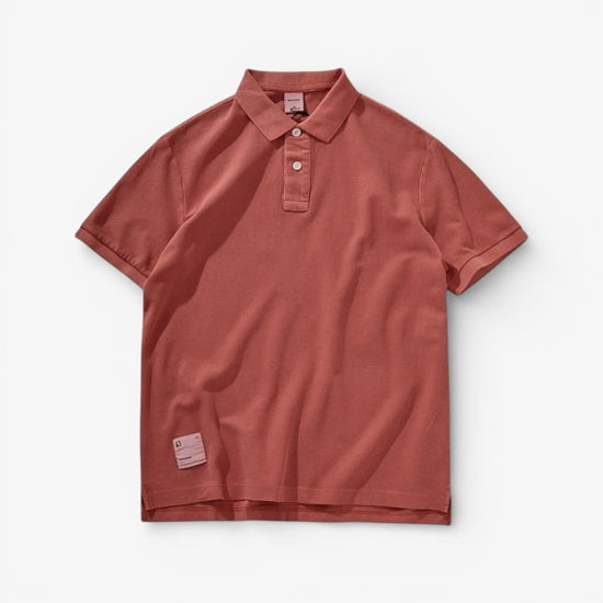 Polo cotton washed t-shirt