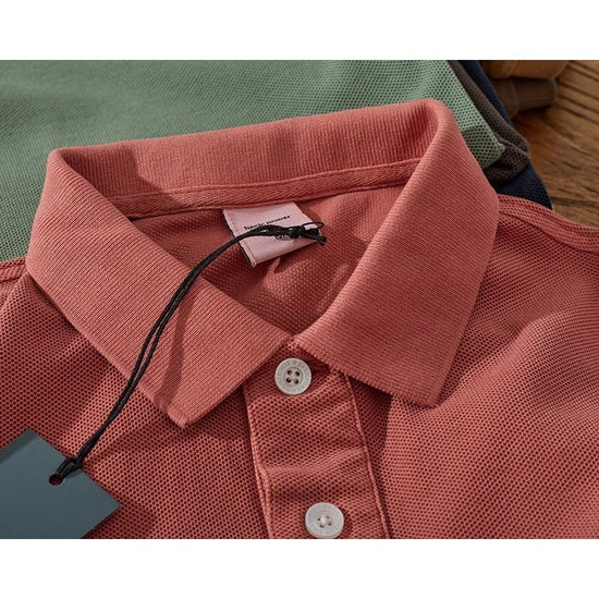 Polo cotton washed t-shirt