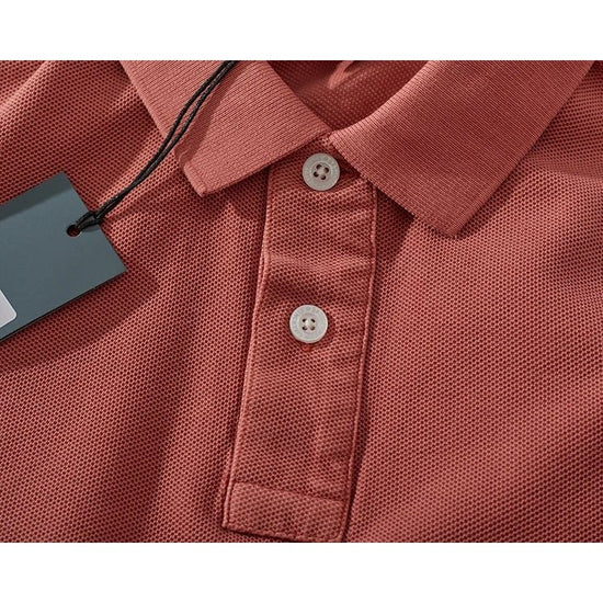 Polo cotton washed t-shirt