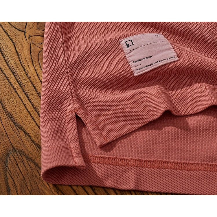 Polo cotton washed t-shirt