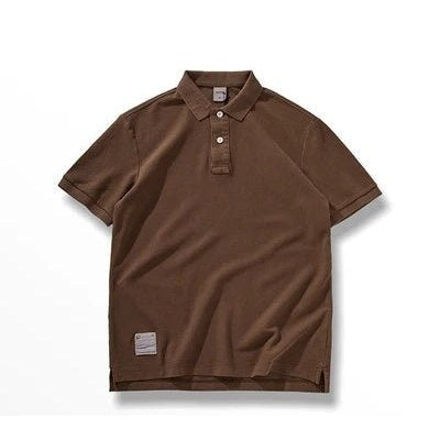 Polo cotton washed t-shirt
