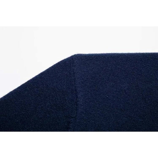 Polo sweater with buttons