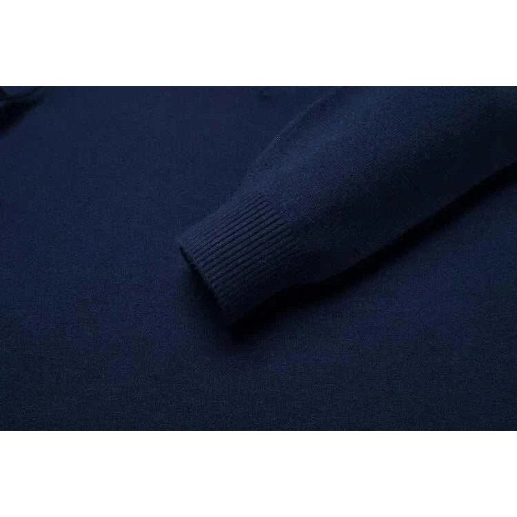 Polo sweater with buttons
