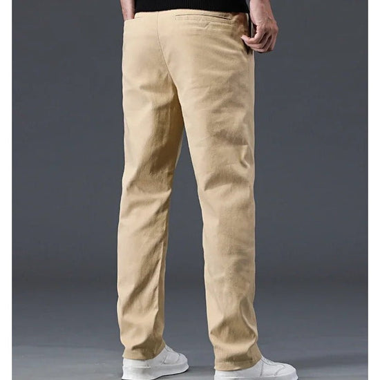 Pure cotton casual chinos