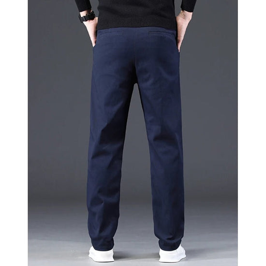 Pure cotton casual chinos