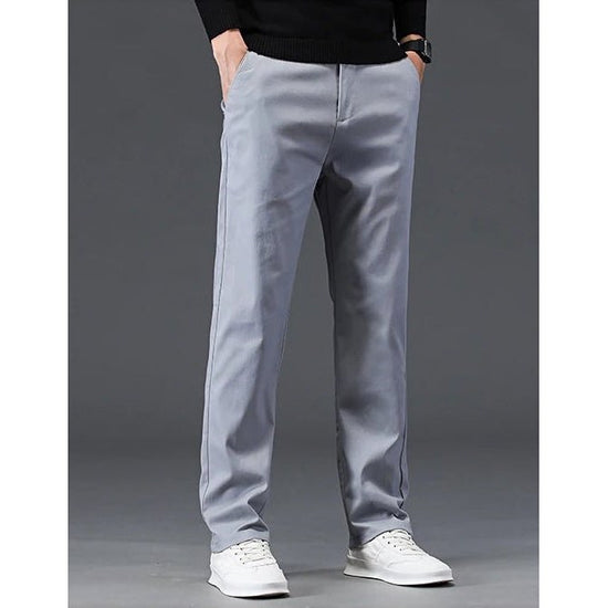 Pure cotton casual chinos