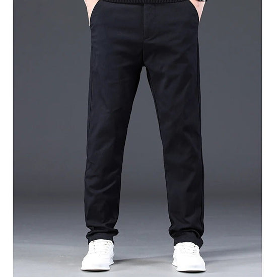 Pure cotton casual chinos