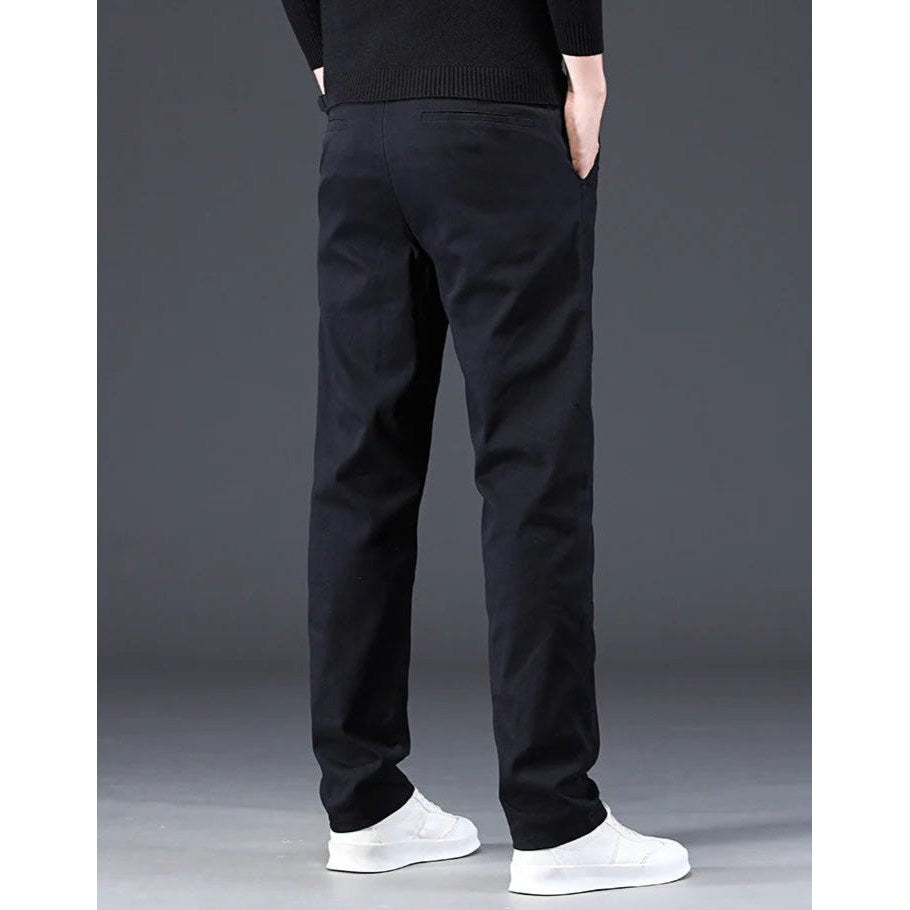 Pure cotton casual chinos