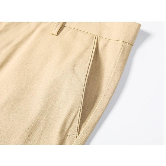Pure cotton casual chinos