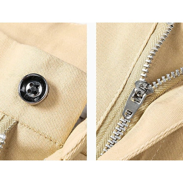 Pure cotton casual chinos